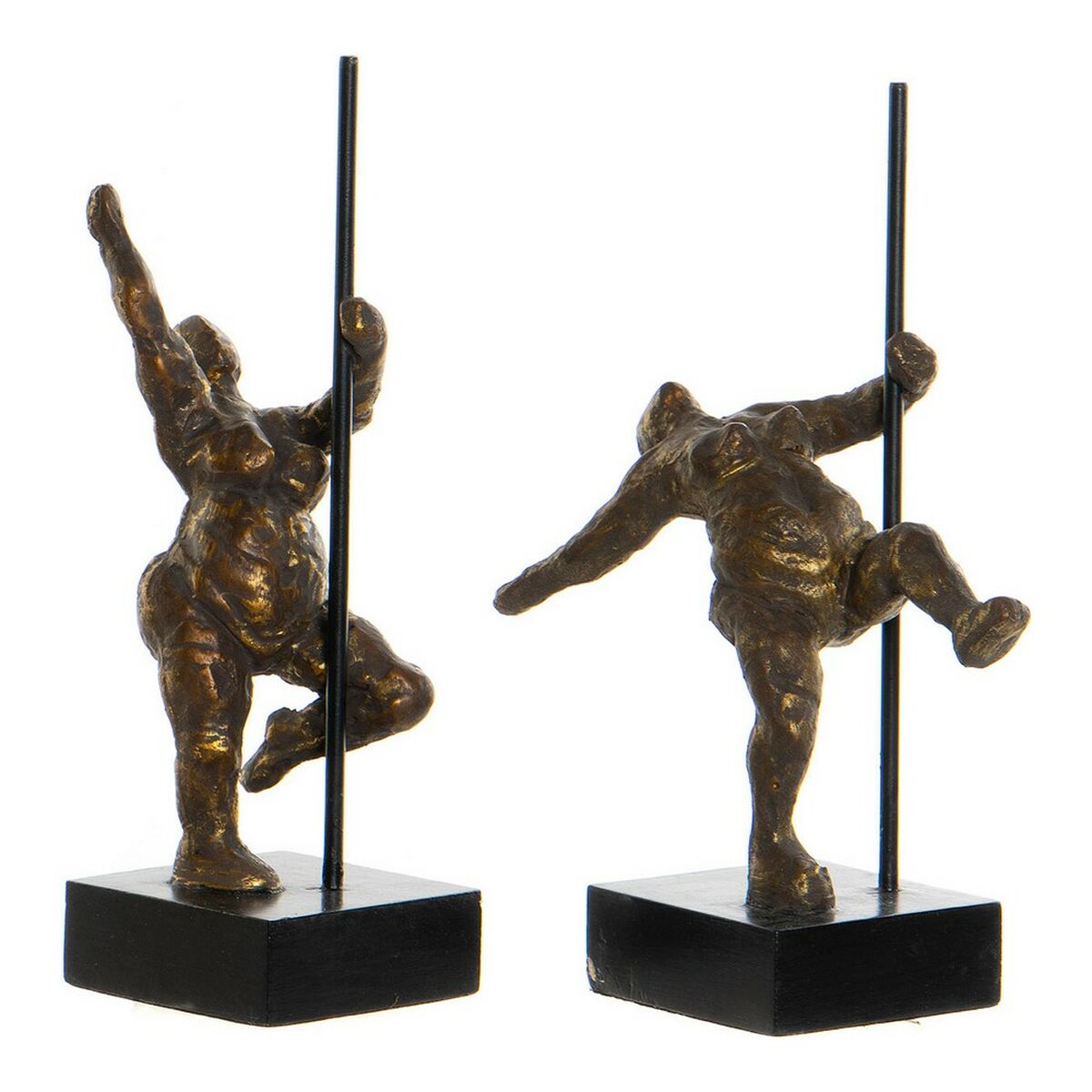 Deko-Figur DKD Home Decor 20 x 10 x 31 cm Gold Aluminium Mango-Holz Ballett-Tänzerin Moderne Deko-Figur DKD Home Decor 20 x 10 x 31 cm Gold Aluminium Mango-Holz Ballett-Tänzerin Moderne von DKD Home Decor