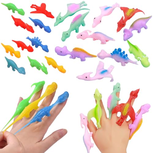 DKDDSSS 20 Stück Schleuder Dinosaurier Spielzeug, Lustige Fliegende Dinosaurier Schleuder Spielzeug, Kinderspielzeug, Party Spielzeug für Kinder, Zufällige Farbe DKDDSSS 20 Stück Schleuder Dinosaurier Spielzeug, Lustige Fliegende Dinosaurier Schleuder Spielzeug, Kinderspielzeug, Party Spielzeug für Kinder, Zufällige Farbe von DKDDSSS