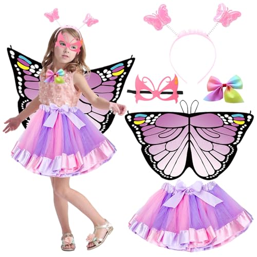 DKDDSSS 5 Stück Schmetterlingsflügel, Schmetterling Flügel, Schmetterling Flügel Kostüm, Kostüm Schmetterling, Kinder Schmetterlingsflügel, Schmetterlingsflügel Kinder, Schmetterling Kostüm, 3-8 Jahre DKDDSSS 5 Stück Schmetterlingsflügel, Schmetterling Flügel, Schmetterling Flügel Kostüm, Kostüm Schmetterling, Kinder Schmetterlingsflügel, Schmetterlingsflügel Kinder, Schmetterling Kostüm, 3-8 Jahre von DKDDSSS