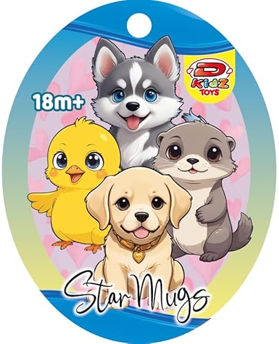 DKIDZ - Dynit Tiere: Star Mugs Plush, DIP77746 von DKIDZ