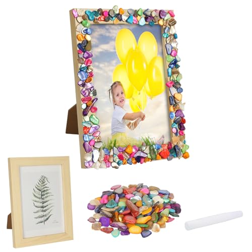 DKINY Mosaik Bilderrahmen Bastelset Kinder Holz Fotorahmen Mosaiksets mit Muschel DIY Mosaik Holzrahmen zum Basteln Personalisiert Kreativset Geschenk für Junge Mädchen Geburtstag DKINY Mosaik Bilderrahmen Bastelset Kinder Holz Fotorahmen Mosaiksets mit Muschel DIY Mosaik Holzrahmen zum Basteln Personalisiert Kreativset Geschenk für Junge Mädchen Geburtstag von DKINY