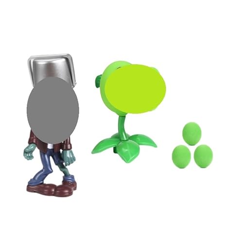 2 PCS Zoombie Figures, Zoombie Action Figures, Pflanzen Anime Actionfiguren, Plants vs Zommbies Figuren,Erbsenschießer-Figur,Cartoon Kuchen Topper Deko Figuren Geburtstag für Kinder Baby Shower 2 PCS Zoombie Figures, Zoombie Action Figures, Pflanzen Anime Actionfiguren, Plants vs Zommbies Figuren,Erbsenschießer-Figur,Cartoon Kuchen Topper Deko Figuren Geburtstag für Kinder Baby Shower von DKLQXCE
