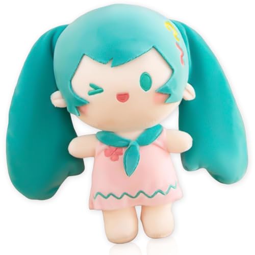 Cartoon Plüschtier, Hattsune Miiku Wurfkissen Cartoon Süße Stofftiere Plüsch und PP-Baumwollfüller Puppe Dekor Super Weiche Kinderspielzeug Plüsch Dolls Toy Themed Geburtstag Party Supplies(Rosa) Cartoon Plüschtier, Hattsune Miiku Wurfkissen Cartoon Süße Stofftiere Plüsch und PP-Baumwollfüller Puppe Dekor Super Weiche Kinderspielzeug Plüsch Dolls Toy Themed Geburtstag Party Supplies(Rosa) von DKLQXCE