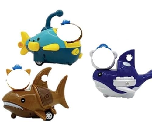 DKLQXCE O-ktonauten Spielzeug, 3 Stück Deluxe Spielzeugfahrzeug mit Figur, Ornamente für Spielzeugboote, Auto Spielzeug Kinder, Kinderspielzeug Jungen Mädchen im Alter 3 und Up -A DKLQXCE O-ktonauten Spielzeug, 3 Stück Deluxe Spielzeugfahrzeug mit Figur, Ornamente für Spielzeugboote, Auto Spielzeug Kinder, Kinderspielzeug Jungen Mädchen im Alter 3 und Up -A von DKLQXCE