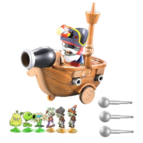 DKLQXCE Plants vs Zombies Toys, Zombie Figuren, Piratenschiff Spielzeug mit Figur, Spielzeug Actionfiguren, Kinderspielzeug für Mädchen Jungen 11pcs DKLQXCE Plants vs Zombies Toys, Zombie Figuren, Piratenschiff Spielzeug mit Figur, Spielzeug Actionfiguren, Kinderspielzeug für Mädchen Jungen 11pcs von DKLQXCE