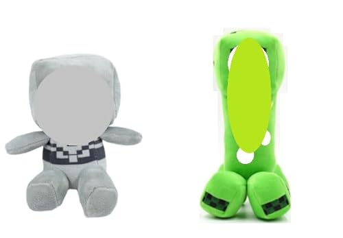DKLQXCE Plüschtier Anime, Plüschtier, Plüschpuppe, Plüschpuppe Kinderspielzeug, Plüschtier Dekokissen, Charaktere Puppe zum Thema Spiel, Plüschtier Puppe Geschenke für Kinder, 2 Stück DKLQXCE Plüschtier Anime, Plüschtier, Plüschpuppe, Plüschpuppe Kinderspielzeug, Plüschtier Dekokissen, Charaktere Puppe zum Thema Spiel, Plüschtier Puppe Geschenke für Kinder, 2 Stück von DKLQXCE
