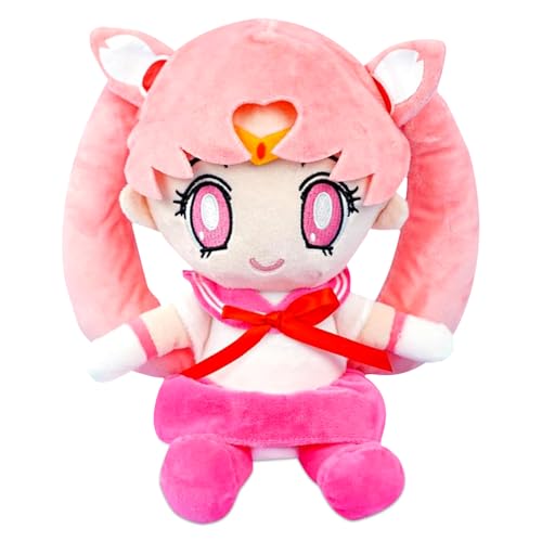 DKLQXCE Sailormmoon Plüsch, 25cm Kawaii Soft Plüschtier Anime Cartoon Plüschpuppe Weich Nettes Kuscheltier Ausgestopftes Charaktere Sammlerstück Geburtstag Party Supplies für Kinderzimmer Deko(Rosa) DKLQXCE Sailormmoon Plüsch, 25cm Kawaii Soft Plüschtier Anime Cartoon Plüschpuppe Weich Nettes Kuscheltier Ausgestopftes Charaktere Sammlerstück Geburtstag Party Supplies für Kinderzimmer Deko(Rosa) von DKLQXCE