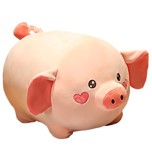 DKLQXCE Schwein Plüschtiere, Schwein Plüsch, Puppe Plüsch Rosa Schwein Molliges 25 cm Tier Plüschfigur Niedliche Schwein Plüschkissen Kissenpuppe Gefüllte für Kinder Kuscheltier DKLQXCE Schwein Plüschtiere, Schwein Plüsch, Puppe Plüsch Rosa Schwein Molliges 25 cm Tier Plüschfigur Niedliche Schwein Plüschkissen Kissenpuppe Gefüllte für Kinder Kuscheltier von DKLQXCE