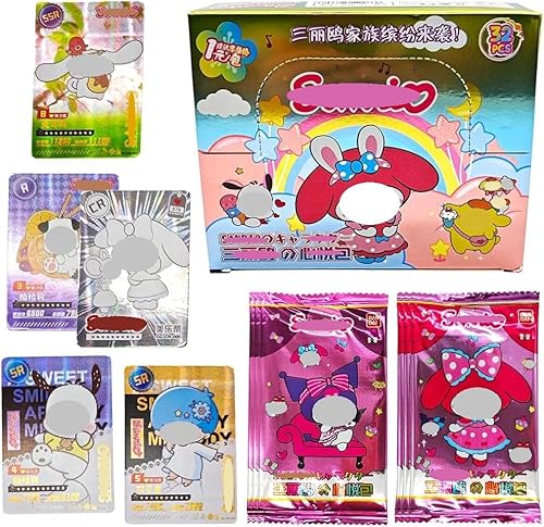 Sannrrio Anime Karten, 160 Stücke Sannrrio Trading Cards, Sannrrio Sammelkarte, Sammelkarten Anime Solitaire, Cartoon Trading Cards Als Sammlung, Sammlung Von Studenten Fans Und Anime Enthusiasten Sannrrio Anime Karten, 160 Stücke Sannrrio Trading Cards, Sannrrio Sammelkarte, Sammelkarten Anime Solitaire, Cartoon Trading Cards Als Sammlung, Sammlung Von Studenten Fans Und Anime Enthusiasten von DKLQXCE