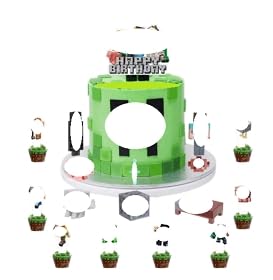 Tortendekoration Set, Mini Spielzeug Figuren, Kuchen Deko Kindergeburtstag, Cake Topper Set, Happy Birthday Topper für Jungen Geburtstag Party Kuchen Dekoration Supplies 32 Stück Tortendekoration Set, Mini Spielzeug Figuren, Kuchen Deko Kindergeburtstag, Cake Topper Set, Happy Birthday Topper für Jungen Geburtstag Party Kuchen Dekoration Supplies 32 Stück von DKLQXCE