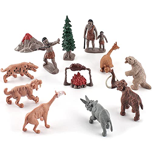 Tierfiguren, 12pcs Emulation Primitive Human Models Evolution of Man Figuren Figuren Human History Neandertaler Humanity Action Figure Spielzeug Realistische Statuette Tierfiguren, 12pcs Emulation Primitive Human Models Evolution of Man Figuren Figuren Human History Neandertaler Humanity Action Figure Spielzeug Realistische Statuette von DKaony