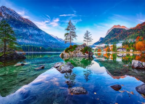 Hintersee Lakes Puzzle 1000 Teile Erwachsene Ramsau Germany Puzzle Erwachsene 1000 Teile Puzzles Geschenkideen von DKijoys