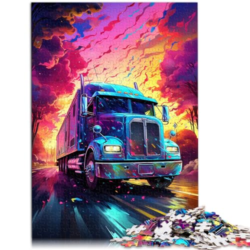 1000 Teile Puzzle LKW Familienspiel für Erwachsene und 26x38cm ganze Familie Geeignet für und Teenager ab 14 Jahren 1000 Teile Puzzle LKW Familienspiel für Erwachsene und 26x38cm ganze Familie Geeignet für und Teenager ab 14 Jahren von DLBHSG