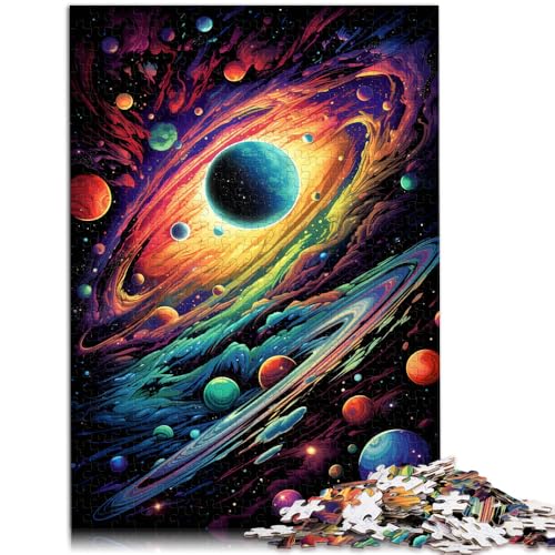 1000-Teile-Puzzle für Erwachsene Basketball umgeben von Planeten Unmögliches Puzzle 26 x 38 cm Herausforderndes Spiel und Familienspiel für Teenager ab 14 Jahren 1000-Teile-Puzzle für Erwachsene Basketball umgeben von Planeten Unmögliches Puzzle 26 x 38 cm Herausforderndes Spiel und Familienspiel für Teenager ab 14 Jahren von DLBHSG