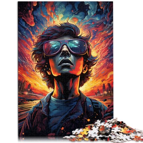 1000 Teile Puzzle für Erwachsene Junge pädagogische Herausforderung 26 x 38 cm ganze Familie für Teenager ab 14 Jahren von DLBHSG