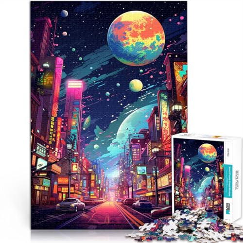 1000-teiliges Puzzle Erwachsene Tokio Japan anspruchsvolles Spiel 50 x 75 cm Herausforderung die Gehirnintelligenz süchtig machendes Spielzeug Teenager ab 14 Jahren von DLBHSG