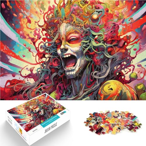 1000-teiliges Puzzle Erwachsene erstaunliches Männerkunst-Spiel Spielzeug 26 x 38 cm anspruchsvolles Spiel und Familienspiel Teenager ab 14 Jahren von DLBHSG