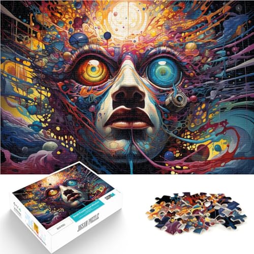 1000-teiliges Puzzle-Roboter-DIY-Puzzle-Spielzeug Erwachsene 26 x 38 cm. Hilft dem Gehirn süchtig machendes Spielzeug zu trainieren und Geduld Kinder ab 14 Jahren zu fördern. 1000-teiliges Puzzle-Roboter-DIY-Puzzle-Spielzeug Erwachsene 26 x 38 cm. Hilft dem Gehirn süchtig machendes Spielzeug zu trainieren und Geduld Kinder ab 14 Jahren zu fördern. von DLBHSG