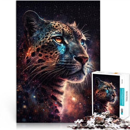 1000-teiliges Puzzle für Erwachsene, Farbkatze, Quizspiel, 50 x 75 cm. Helfen Sie dem Gehirn, süchtig machendes Spielzeug zu trainieren und Geduld zu fördern. von DLBHSG