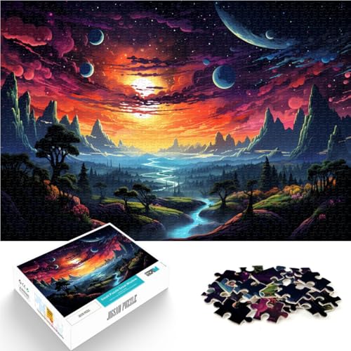 1000-teiliges Puzzle für Erwachsene „Die Schönheit des himmlischen Gartens“ Lernspiel Herausforderungsspielzeug 26 x 38 cm Staycation Zeit totzuschlagen 1000-teiliges Puzzle für Erwachsene „Die Schönheit des himmlischen Gartens“ Lernspiel Herausforderungsspielzeug 26 x 38 cm Staycation Zeit totzuschlagen von DLBHSG