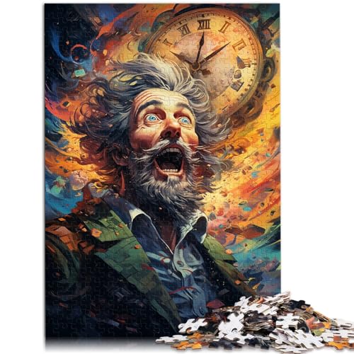 1000-teiliges Puzzle für Erwachsene „Gott der Zeit“ Lernspiele für Zuhause DIY-Spielzeug 50 x 75 cm ganze Familie 1000-teiliges Puzzle für Erwachsene „Gott der Zeit“ Lernspiele für Zuhause DIY-Spielzeug 50 x 75 cm ganze Familie von DLBHSG