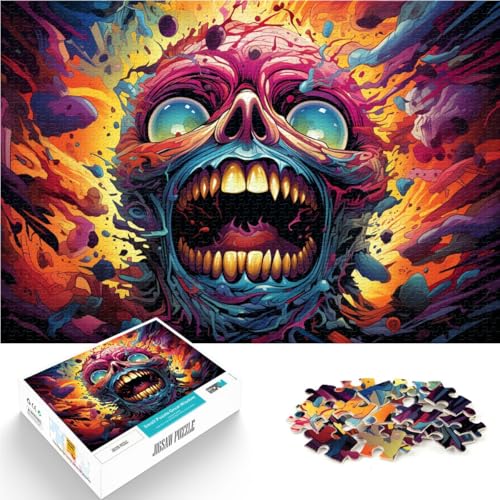 1000-teiliges Puzzle für Erwachsene „Imagine Monsters“ Spielzeug Denkspiel 50 x 75 cm anspruchsvolles Spiel und Familienspiel für Teenager ab 14 Jahren von DLBHSG