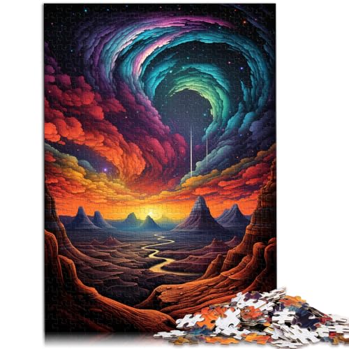 1000-teiliges Puzzle für Erwachsene „It's Edge of Namib Desert“ Lernspiel Herausforderungsspielzeug 50 x 75 cm mit passendem Poster und Quizblatt 1000-teiliges Puzzle für Erwachsene „It's Edge of Namib Desert“ Lernspiel Herausforderungsspielzeug 50 x 75 cm mit passendem Poster und Quizblatt von DLBHSG