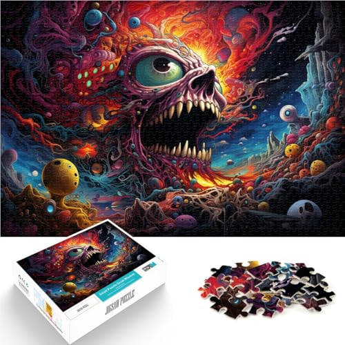 1000-teiliges Puzzle für Erwachsene „Monster der Welt“ für Puzzle 26 x 38 cm. Fördert die Liebe zwischen Paaren für Teenager ab 14 Jahren. 1000-teiliges Puzzle für Erwachsene „Monster der Welt“ für Puzzle 26 x 38 cm. Fördert die Liebe zwischen Paaren für Teenager ab 14 Jahren. von DLBHSG