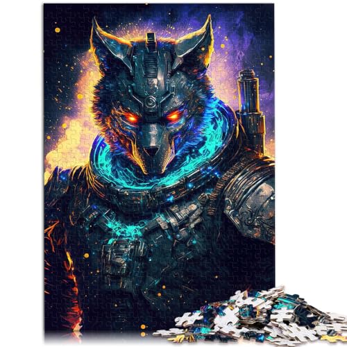 1000-teiliges Puzzle für Erwachsene „Space Marine Wolves“ Spielzeug Denkspiel 50 x 75 cm Geschenke für Freunde und Familie für 14-Jährige von DLBHSG