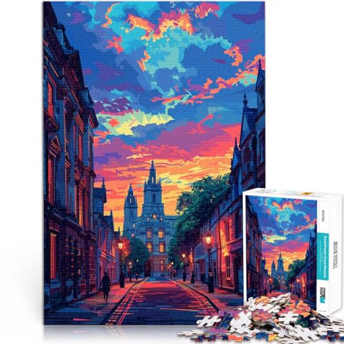 1000-teiliges Puzzle für Erwachsene „Stadt bei Sonnenuntergang“ Denkspiel 50 x 75 cm ganze Familie für 14-Jährige 1000-teiliges Puzzle für Erwachsene „Stadt bei Sonnenuntergang“ Denkspiel 50 x 75 cm ganze Familie für 14-Jährige von DLBHSG