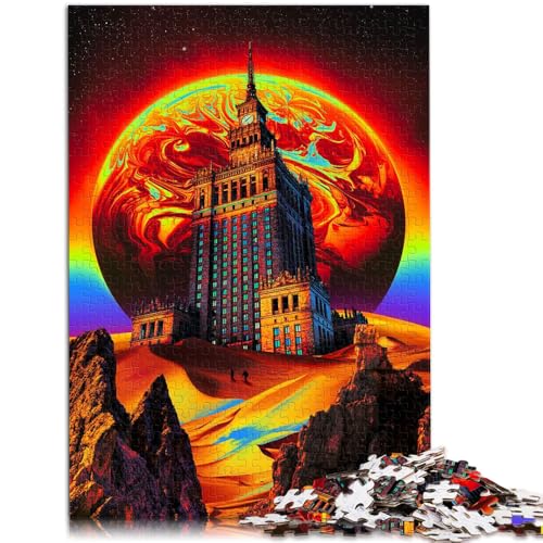 1000-teiliges Puzzle für Erwachsene „Tomorrows Dust“ pädagogisches Spielzeug zum Stressabbau 50 x 75 cm Lernspiel für Geburtstag Weihnachten von DLBHSG