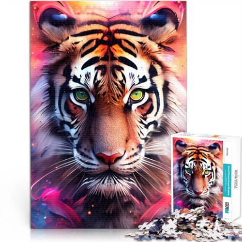 1000-teiliges Puzzle für Erwachsene Anime Dream Tiger als Geschenk 50 x 75 cm stärkt die Liebe zwischen Paaren für Teenager ab 14 Jahren von DLBHSG