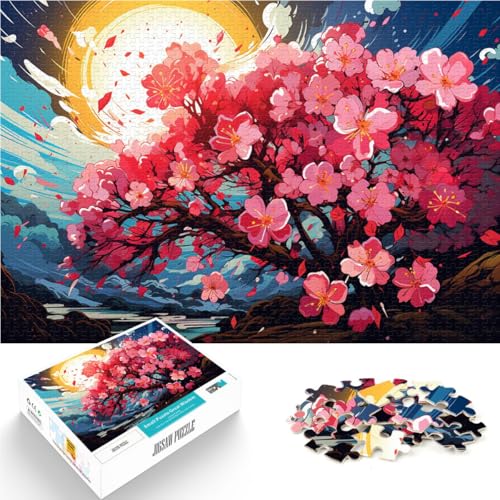 1000-teiliges Puzzle für Erwachsene Apfelblüten Quizspiel 26 x 38 cm Spaß für Zuhause Geburtstagsgeschenk Reisegeschenk 1000-teiliges Puzzle für Erwachsene Apfelblüten Quizspiel 26 x 38 cm Spaß für Zuhause Geburtstagsgeschenk Reisegeschenk von DLBHSG