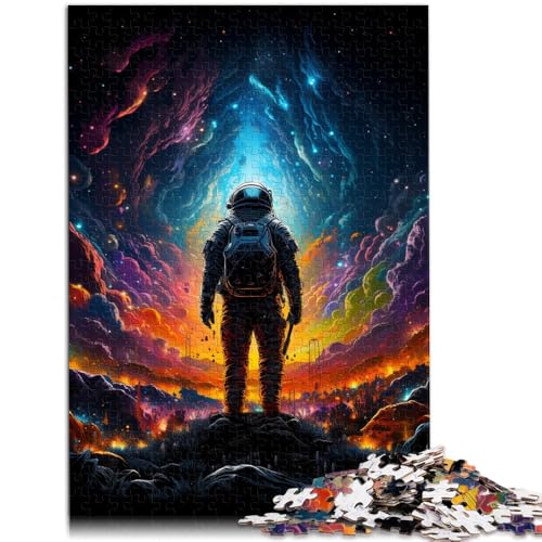 1000-teiliges Puzzle für Erwachsene Astronaut auf dem Planeten Lernspielzeug 26 x 38 cm mit passendem Poster und Quizblatt 1000-teiliges Puzzle für Erwachsene Astronaut auf dem Planeten Lernspielzeug 26 x 38 cm mit passendem Poster und Quizblatt von DLBHSG