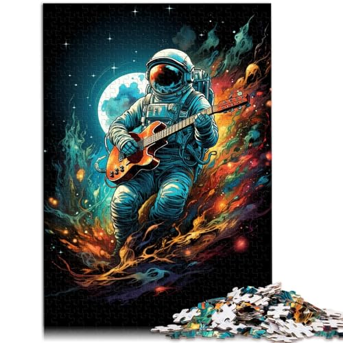 1000-teiliges Puzzle für Erwachsene Astronaut spielt Gitarre Denksportaufgabe 26 x 38 cm stärkt die Liebe zwischen Paaren geeignet für Kinder und Jugendliche ab 14 Jahren 1000-teiliges Puzzle für Erwachsene Astronaut spielt Gitarre Denksportaufgabe 26 x 38 cm stärkt die Liebe zwischen Paaren geeignet für Kinder und Jugendliche ab 14 Jahren von DLBHSG