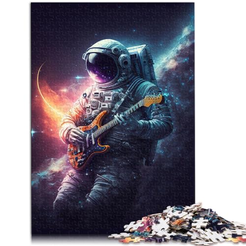 1000-teiliges Puzzle für Erwachsene Astronaut spielt Gitarre Lernpuzzle 26 x 38 cm anspruchsvolles Spiel und Familienspiel 1000-teiliges Puzzle für Erwachsene Astronaut spielt Gitarre Lernpuzzle 26 x 38 cm anspruchsvolles Spiel und Familienspiel von DLBHSG