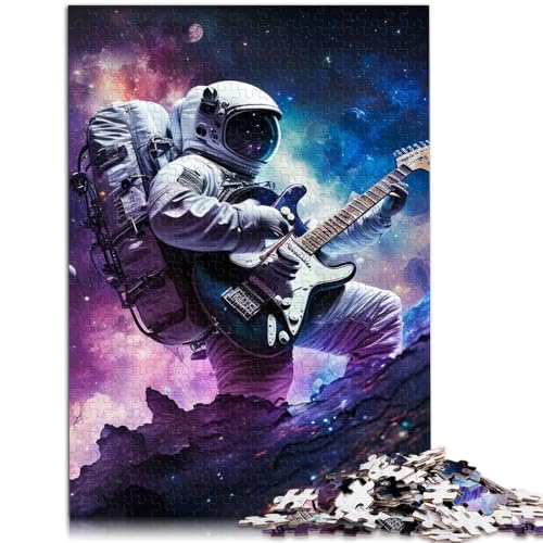 1000-teiliges Puzzle für Erwachsene Astronaut spielt Gitarre Lernpuzzle 50 x 75 cm Geburtstagsgeschenk Geschenke Wandkunst 1000-teiliges Puzzle für Erwachsene Astronaut spielt Gitarre Lernpuzzle 50 x 75 cm Geburtstagsgeschenk Geschenke Wandkunst von DLBHSG
