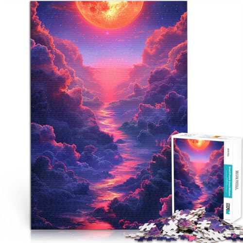 1000-teiliges Puzzle für Erwachsene Außerirdische Landschaft Denkspiel 50 x 75 cm anspruchsvoll zu lösen Aber lustig und humorvoll für 14-Jährige von DLBHSG