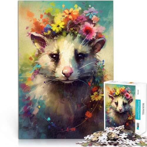 1000-teiliges Puzzle für Erwachsene Baby-Maus Denkspiel 26 x 38 cm Familienspiel zum Stressabbau schwierige Herausforderung für 14-Jährige 1000-teiliges Puzzle für Erwachsene Baby-Maus Denkspiel 26 x 38 cm Familienspiel zum Stressabbau schwierige Herausforderung für 14-Jährige von DLBHSG