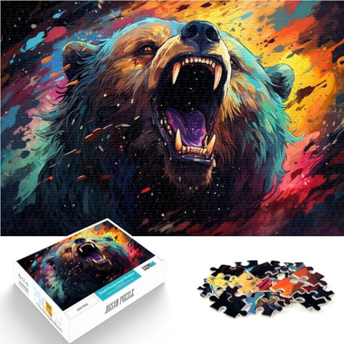 1000-teiliges Puzzle für Erwachsene Bärenspielzeug Denkspiel 50 x 75 cm Wanddekoration einzigartige Geburtstags 14-Jährige 1000-teiliges Puzzle für Erwachsene Bärenspielzeug Denkspiel 50 x 75 cm Wanddekoration einzigartige Geburtstags 14-Jährige von DLBHSG