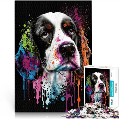 1000-teiliges Puzzle für Erwachsene Beagle-Denkspiel 50 x 75 cm Spaß für zu Hause Geburtstagsgeschenk Reisegeschenk für 14-Jährige 1000-teiliges Puzzle für Erwachsene Beagle-Denkspiel 50 x 75 cm Spaß für zu Hause Geburtstagsgeschenk Reisegeschenk für 14-Jährige von DLBHSG