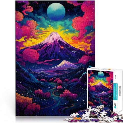 1000-teiliges Puzzle für Erwachsene Berg Fuji Denksportspiel 26 x 38 cm jedes Teil ist einzigartig – anspruchsvolles Familienspiel für 14-Jährige 1000-teiliges Puzzle für Erwachsene Berg Fuji Denksportspiel 26 x 38 cm jedes Teil ist einzigartig – anspruchsvolles Familienspiel für 14-Jährige von DLBHSG