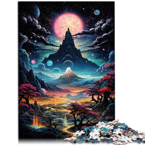 1000-teiliges Puzzle für Erwachsene Bezaubernde Landschaft Quizspiel 26 x 38 cm tolles Geschenk für die ganze Familie für Teenager ab 14 Jahren 1000-teiliges Puzzle für Erwachsene Bezaubernde Landschaft Quizspiel 26 x 38 cm tolles Geschenk für die ganze Familie für Teenager ab 14 Jahren von DLBHSG