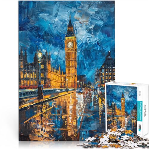 1000-teiliges Puzzle für Erwachsene Big Ben Lernspiel Herausforderungsspielzeug 50 x 75 cm Lernspiel für Geburtstag Weihnachten für Teenager ab 14 Jahren 1000-teiliges Puzzle für Erwachsene Big Ben Lernspiel Herausforderungsspielzeug 50 x 75 cm Lernspiel für Geburtstag Weihnachten für Teenager ab 14 Jahren von DLBHSG