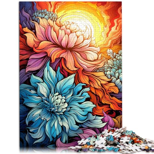 1000-teiliges Puzzle für Erwachsene Blumen Dekomprimierendes intellektuelles Lernspielzeug 50 x 75 cm geeignet als Schreibtischdekoration 1000-teiliges Puzzle für Erwachsene Blumen Dekomprimierendes intellektuelles Lernspielzeug 50 x 75 cm geeignet als Schreibtischdekoration von DLBHSG