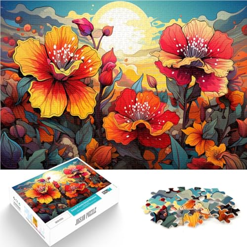 1000-teiliges Puzzle für Erwachsene Blumen-Quizspiel 50 x 75 cm Herausforderung für die Gehirnintelligenz süchtig machendes Spielzeug für Teenager ab 14 Jahren 1000-teiliges Puzzle für Erwachsene Blumen-Quizspiel 50 x 75 cm Herausforderung für die Gehirnintelligenz süchtig machendes Spielzeug für Teenager ab 14 Jahren von DLBHSG