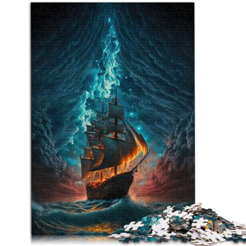 1000-teiliges Puzzle für Erwachsene Boot Mond und Nacht Denksportaufgabe 50 x 75 cm Herausforderung der Gehirnintelligenz süchtig machendes Spielzeug für 14-Jährige 1000-teiliges Puzzle für Erwachsene Boot Mond und Nacht Denksportaufgabe 50 x 75 cm Herausforderung der Gehirnintelligenz süchtig machendes Spielzeug für 14-Jährige von DLBHSG