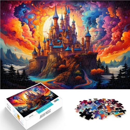 1000-teiliges Puzzle für Erwachsene Burg-Puzzle – anspruchsvolles Spiel 50 x 75 cm anspruchsvolles Spiel und Familienspiel für Teenager ab 14 Jahren 1000-teiliges Puzzle für Erwachsene Burg-Puzzle – anspruchsvolles Spiel 50 x 75 cm anspruchsvolles Spiel und Familienspiel für Teenager ab 14 Jahren von DLBHSG