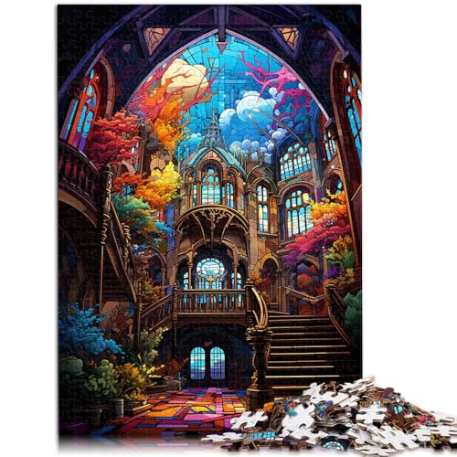 1000-teiliges Puzzle für Erwachsene Burg-Spielzeug Denkspiel 50 x 75 cm ganze Familie für Teenager ab 14 Jahren 1000-teiliges Puzzle für Erwachsene Burg-Spielzeug Denkspiel 50 x 75 cm ganze Familie für Teenager ab 14 Jahren von DLBHSG