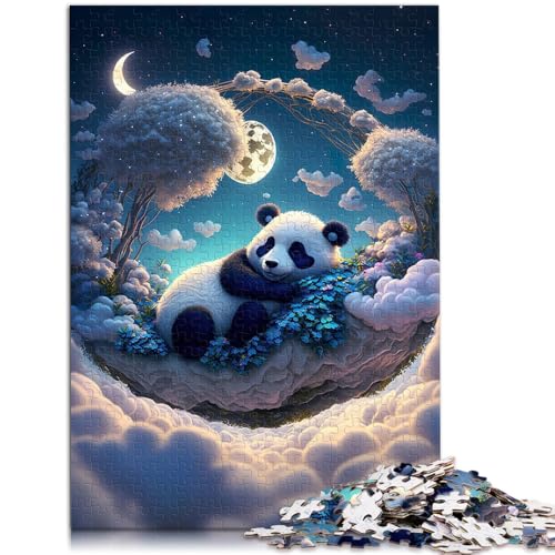 1000-teiliges Puzzle für Erwachsene Der Mystische Panda Lernspiele Heimdekorationspuzzle 50 x 75 cm einzigartige Heimdekoration und Geschenke von DLBHSG
